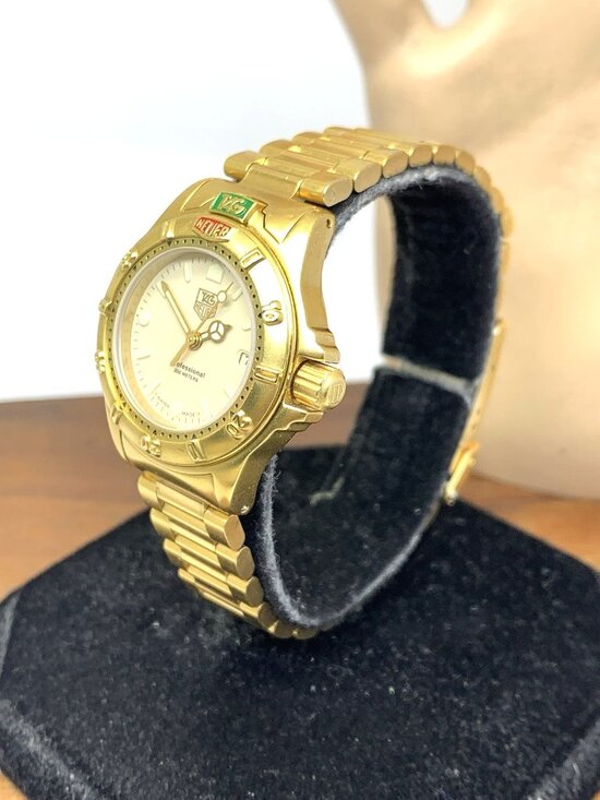 Tag Heuer Women\'s Watch 994.708A Swiss Quartz Gold Tone Stainless Steel 28mm main image 11